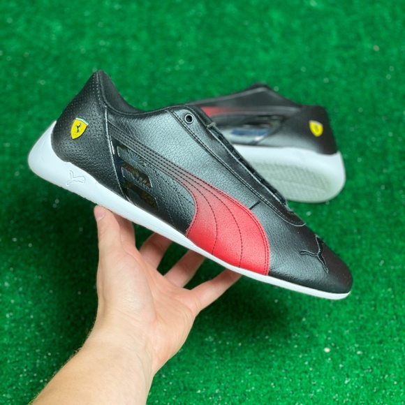 Puma Other - Puma Scuderia Ferrari R-Cat Low Mens Race Shoes Black Red 306768-01 NEW Sz 11.5